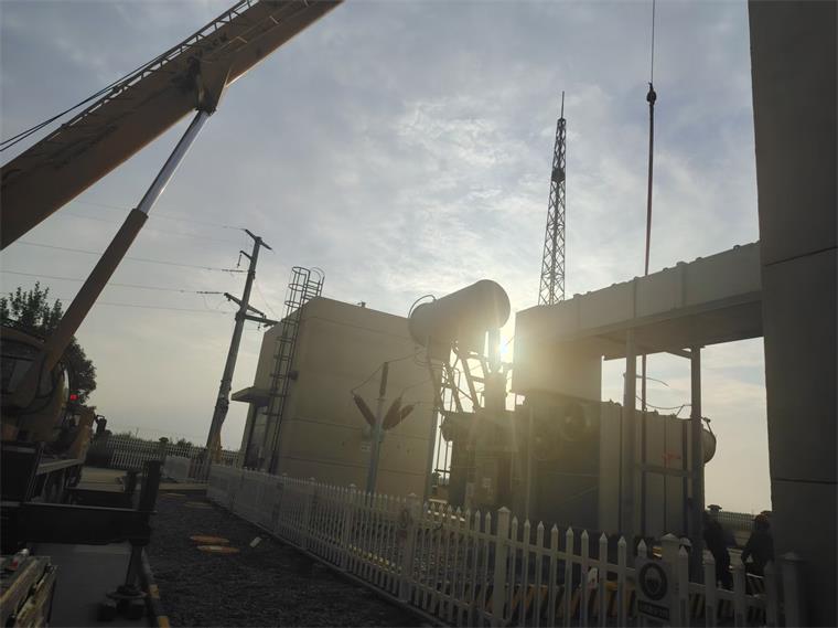 SZ11-50000KVA/110KV变压器现场保养