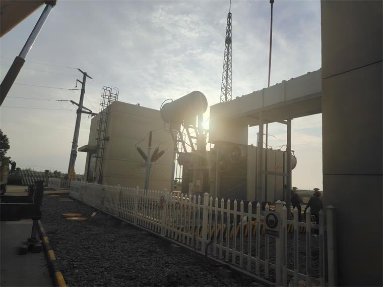 SZ11-50000KVA/110KV变压器现场保养