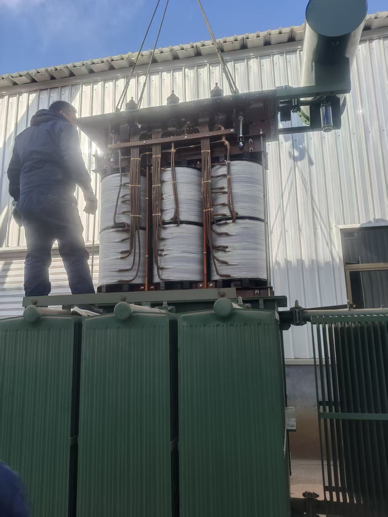 滨州钢厂整流变压器的检修保养